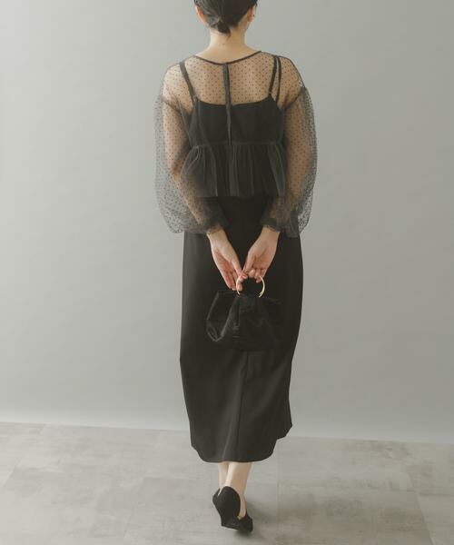 URBAN RESEARCH ROSSO / アーバンリサーチ ロッソ ドレス | ドットチュールブラウスSETドレス | 詳細12