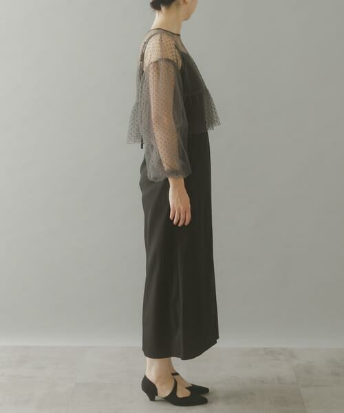 URBAN RESEARCH ROSSO / アーバンリサーチ ロッソ ドレス | ドットチュールブラウスSETドレス | 詳細14