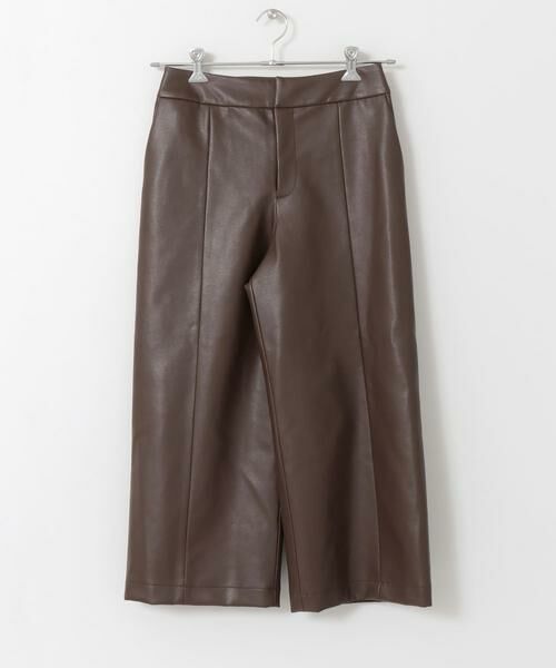 URBAN RESEARCH ROSSO / アーバンリサーチ ロッソ その他パンツ | Lirica　eco leather pants | 詳細4