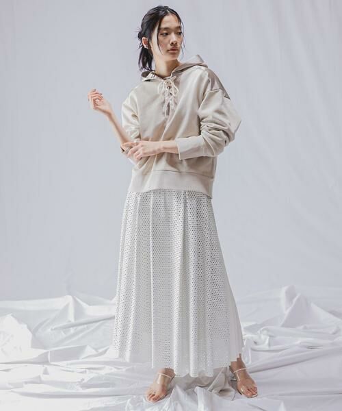 URBAN RESEARCH ROSSO / アーバンリサーチ ロッソ スカート | Lirica　punching pleats skirt | 詳細3