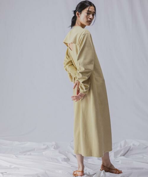 URBAN RESEARCH ROSSO / アーバンリサーチ ロッソ ワンピース | Lirica　shirring cut sew one-piece | 詳細3