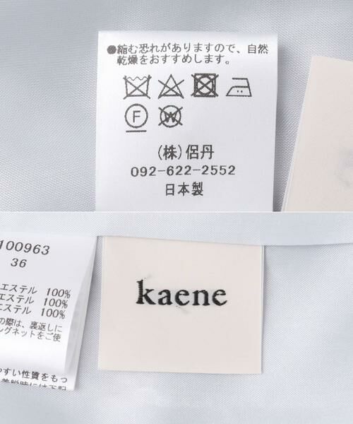 URBAN RESEARCH ROSSO / アーバンリサーチ ロッソ ドレス | kaene　プリントジャガード×チュールドレス | 詳細7