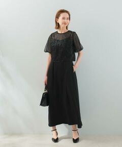 URBAN RESEARCH ROSSO / アーバンリサーチ ロッソ ドレス | 『別注』kaene×ROSSO　スパンコールブラウスセットドレス