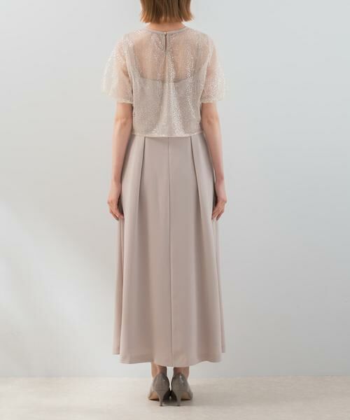 URBAN RESEARCH ROSSO / アーバンリサーチ ロッソ ドレス | 『別注』kaene×ROSSO　スパンコールブラウスセットドレス | 詳細8