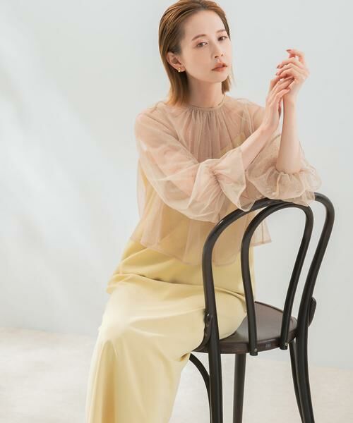 URBAN RESEARCH ROSSO / アーバンリサーチ ロッソ ドレス | 『別注』kaene×ROSSO　ラインストーンチュールセットドレス | 詳細1