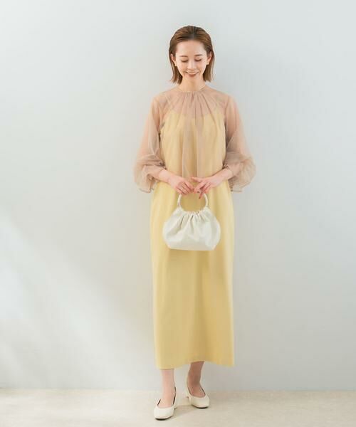 URBAN RESEARCH ROSSO / アーバンリサーチ ロッソ ドレス | 『別注』kaene×ROSSO　ラインストーンチュールセットドレス | 詳細2