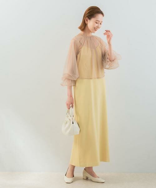 URBAN RESEARCH ROSSO / アーバンリサーチ ロッソ ドレス | 『別注』kaene×ROSSO　ラインストーンチュールセットドレス | 詳細4