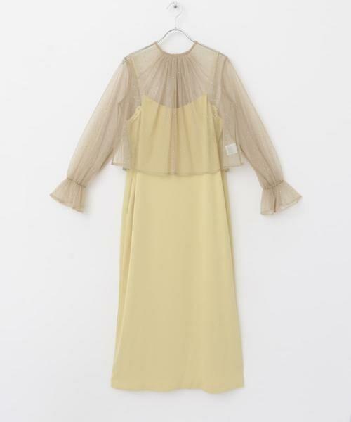 URBAN RESEARCH ROSSO / アーバンリサーチ ロッソ ドレス | 『別注』kaene×ROSSO　ラインストーンチュールセットドレス | 詳細5