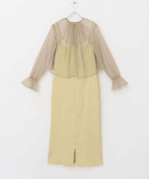 URBAN RESEARCH ROSSO / アーバンリサーチ ロッソ ドレス | 『別注』kaene×ROSSO　ラインストーンチュールセットドレス | 詳細7