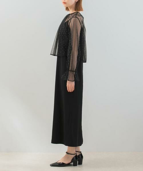 URBAN RESEARCH ROSSO / アーバンリサーチ ロッソ ドレス | 『別注』kaene×ROSSO　ラインストーンチュールセットドレス | 詳細15
