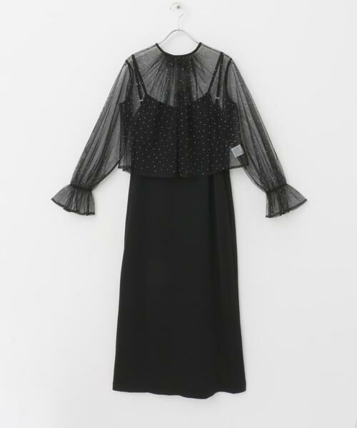 URBAN RESEARCH ROSSO / アーバンリサーチ ロッソ ドレス | 『別注』kaene×ROSSO　ラインストーンチュールセットドレス | 詳細17
