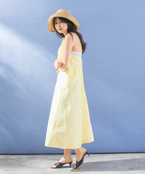 URBAN RESEARCH ROSSO / アーバンリサーチ ロッソ ワンピース | le　HALTER-NECK DRAWSTRING ONE-PIECE | 詳細1