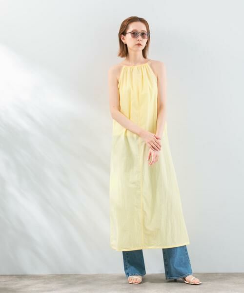 URBAN RESEARCH ROSSO / アーバンリサーチ ロッソ ワンピース | le　HALTER-NECK DRAWSTRING ONE-PIECE | 詳細5