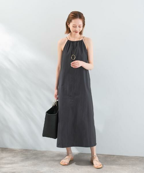 URBAN RESEARCH ROSSO / アーバンリサーチ ロッソ ワンピース | le　HALTER-NECK DRAWSTRING ONE-PIECE | 詳細15