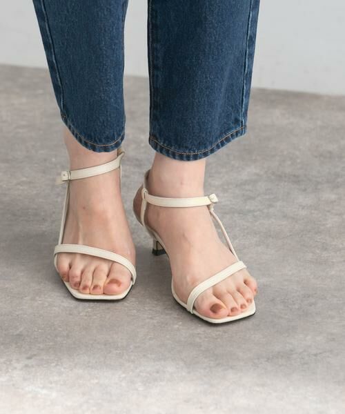 URBAN RESEARCH ROSSO / アーバンリサーチ ロッソ サンダル | REMME　ナローストラップサンダル | 詳細2
