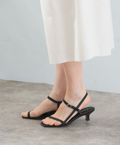 URBAN RESEARCH ROSSO / アーバンリサーチ ロッソ サンダル | REMME　ナローストラップサンダル | 詳細6