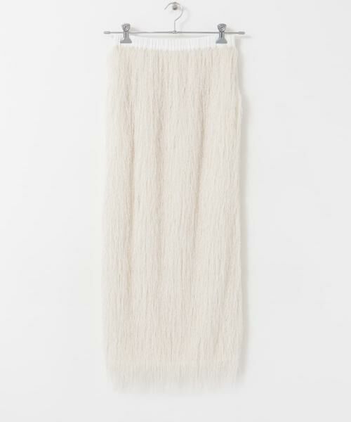 URBAN RESEARCH ROSSO / アーバンリサーチ ロッソ スカート | ELENDEEK　FRINGE STRAIGHT SKIRT | 詳細4