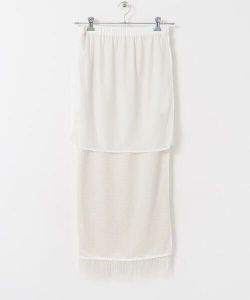 URBAN RESEARCH ROSSO / アーバンリサーチ ロッソ スカート | ELENDEEK　FRINGE STRAIGHT SKIRT | 詳細8