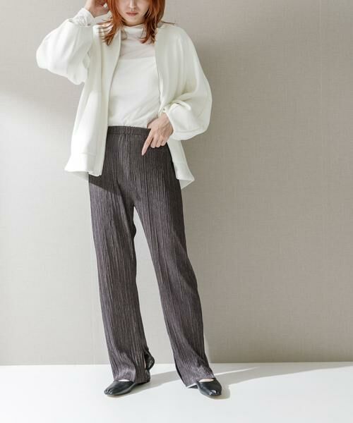 URBAN RESEARCH ROSSO / アーバンリサーチ ロッソ その他パンツ | CHIGNON　カットプリーツパンツ | 詳細2