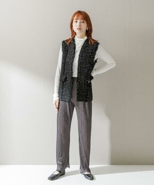 URBAN RESEARCH ROSSO / アーバンリサーチ ロッソ その他パンツ | CHIGNON　カットプリーツパンツ | 詳細4