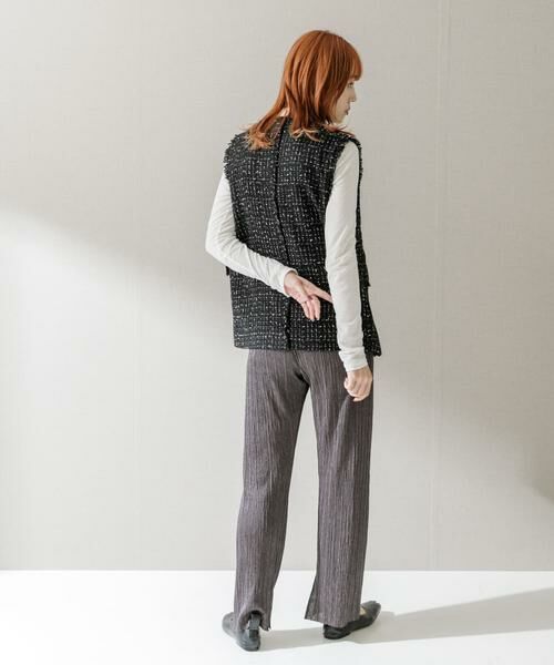 URBAN RESEARCH ROSSO / アーバンリサーチ ロッソ その他パンツ | CHIGNON　カットプリーツパンツ | 詳細5