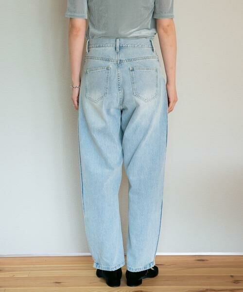 URBAN RESEARCH ROSSO / アーバンリサーチ ロッソ デニムパンツ | YENN　SIDE PLEATED DENIM PANTS | 詳細28