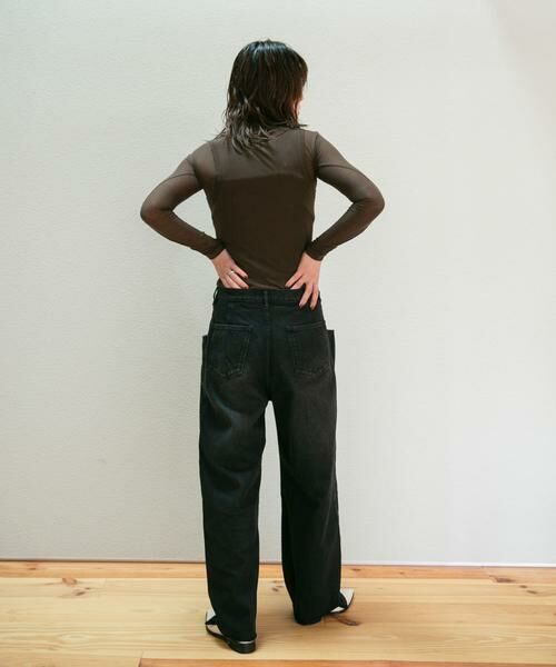 URBAN RESEARCH ROSSO / アーバンリサーチ ロッソ デニムパンツ | YENN　TUCK BELT DESIGN PANTS | 詳細13