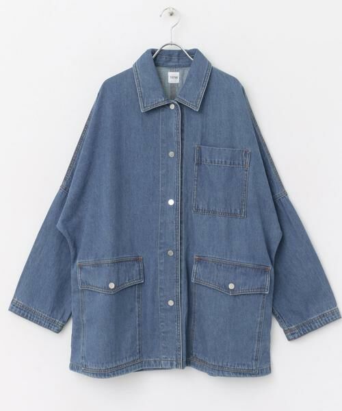 URBAN RESEARCH ROSSO / アーバンリサーチ ロッソ Gジャン・デニムジャケット | YENN　LT DENIM COAT | 詳細12