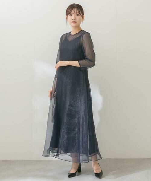 URBAN RESEARCH ROSSO / アーバンリサーチ ロッソ ドレス | kaene　ラメミックスステッチレースドレス | 詳細11