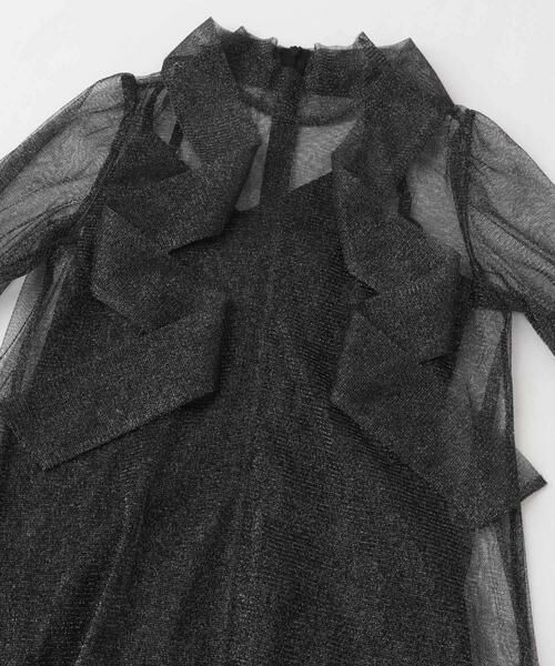 URBAN RESEARCH ROSSO / アーバンリサーチ ロッソ ドレス | kaene　ラメチュールレイヤードレースドレス | 詳細2