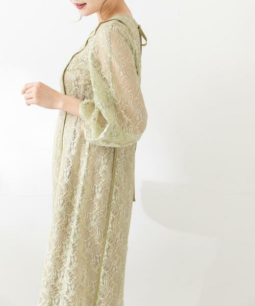 URBAN RESEARCH ROSSO / アーバンリサーチ ロッソ ドレス | kaene　パイピングレースエプロンドレス | 詳細4