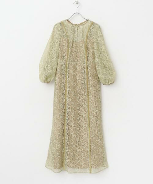 URBAN RESEARCH ROSSO / アーバンリサーチ ロッソ ドレス | kaene　パイピングレースエプロンドレス | 詳細7