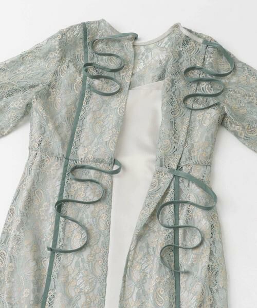 URBAN RESEARCH ROSSO / アーバンリサーチ ロッソ ドレス | kaene　パイピングレースエプロンドレス | 詳細18