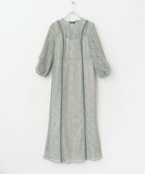 URBAN RESEARCH ROSSO / アーバンリサーチ ロッソ ドレス | kaene　パイピングレースエプロンドレス | 詳細15