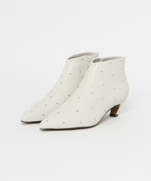 URBAN RESEARCH ROSSO / アーバンリサーチ ロッソ ブーツ（ショート丈） | LE VERNIS　Stud pointed boots | 詳細2