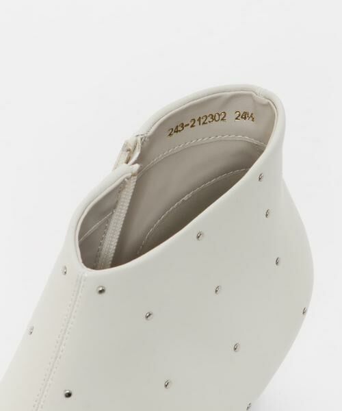 URBAN RESEARCH ROSSO / アーバンリサーチ ロッソ ブーツ（ショート丈） | LE VERNIS　Stud pointed boots | 詳細5