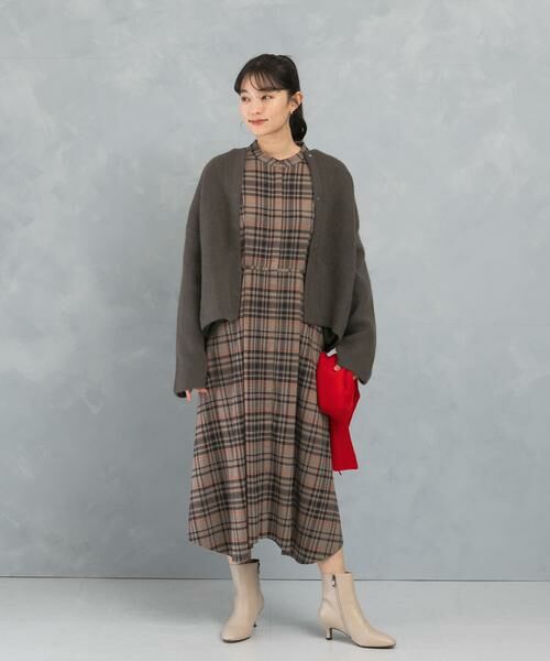 URBAN RESEARCH ROSSO / アーバンリサーチ ロッソ カーディガン・ボレロ | ELENDEEK　CN RACCOON MIX SHORT WCD | 詳細2