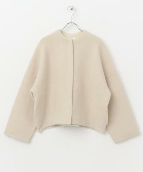 URBAN RESEARCH ROSSO / アーバンリサーチ ロッソ カーディガン・ボレロ | ELENDEEK　CN RACCOON MIX SHORT WCD | 詳細12