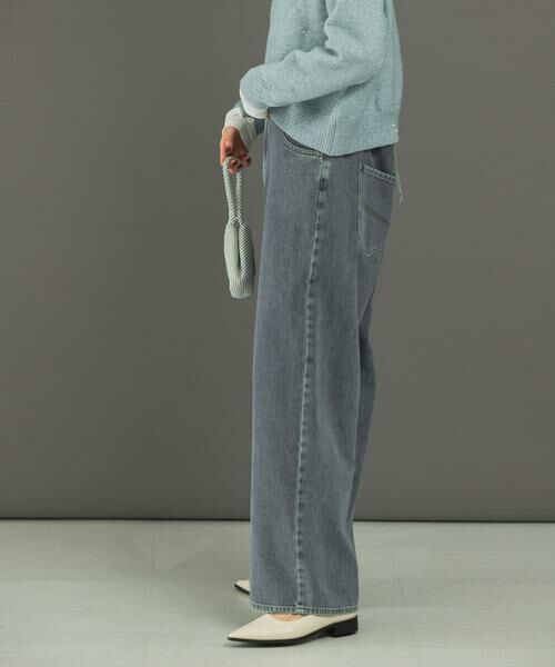 URBAN RESEARCH ROSSO / アーバンリサーチ ロッソ デニムパンツ | CHIGNON シンチバックデニムワイドパンツ | 詳細3