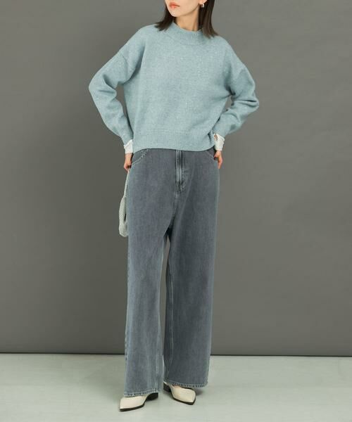 URBAN RESEARCH ROSSO / アーバンリサーチ ロッソ デニムパンツ | CHIGNON シンチバックデニムワイドパンツ | 詳細4