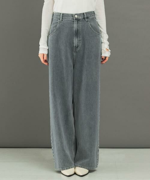 URBAN RESEARCH ROSSO / アーバンリサーチ ロッソ デニムパンツ | CHIGNON シンチバックデニムワイドパンツ | 詳細6