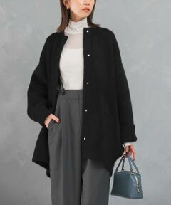 URBAN RESEARCH ROSSO / アーバンリサーチ ロッソ カーディガン・ボレロ | ELENDEEK　BASIC CN RACCOON MIX CARDIGAN