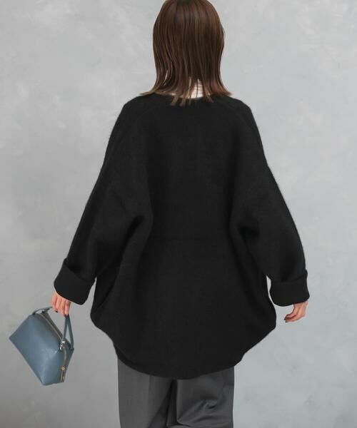 URBAN RESEARCH ROSSO / アーバンリサーチ ロッソ カーディガン・ボレロ | ELENDEEK　BASIC CN RACCOON MIX CARDIGAN | 詳細1
