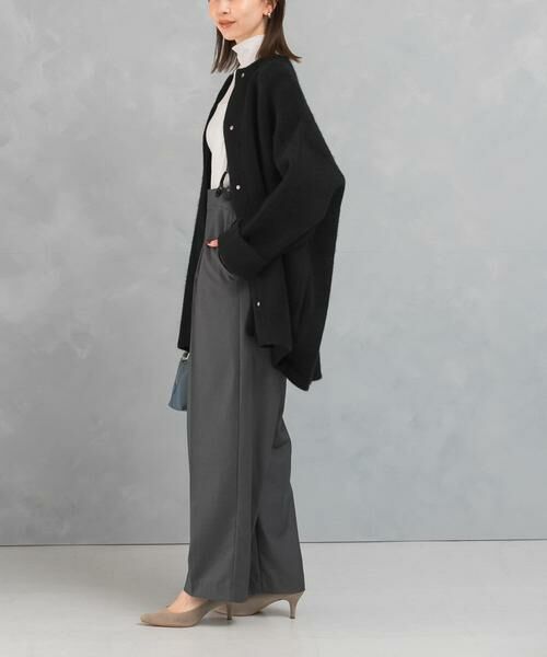 URBAN RESEARCH ROSSO / アーバンリサーチ ロッソ カーディガン・ボレロ | ELENDEEK　BASIC CN RACCOON MIX CARDIGAN | 詳細3