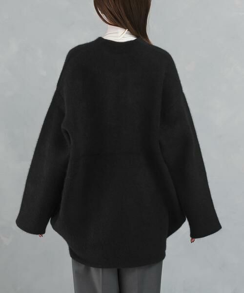 URBAN RESEARCH ROSSO / アーバンリサーチ ロッソ カーディガン・ボレロ | ELENDEEK　BASIC CN RACCOON MIX CARDIGAN | 詳細6