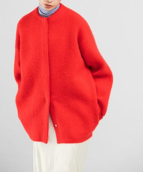 URBAN RESEARCH ROSSO / アーバンリサーチ ロッソ カーディガン・ボレロ | ELENDEEK　CN RACCOON MIX WCD | 詳細1
