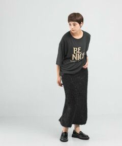 URBAN RESEARCH ROSSO / アーバンリサーチ ロッソ スカート | TORRAZZO DONNA　ラメミックスタイトスカート