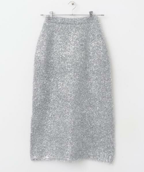 URBAN RESEARCH ROSSO / アーバンリサーチ ロッソ スカート | TORRAZZO DONNA　ラメミックスタイトスカート | 詳細3