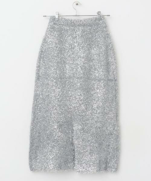 URBAN RESEARCH ROSSO / アーバンリサーチ ロッソ スカート | TORRAZZO DONNA　ラメミックスタイトスカート | 詳細5