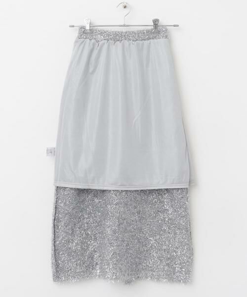 URBAN RESEARCH ROSSO / アーバンリサーチ ロッソ スカート | TORRAZZO DONNA　ラメミックスタイトスカート | 詳細6